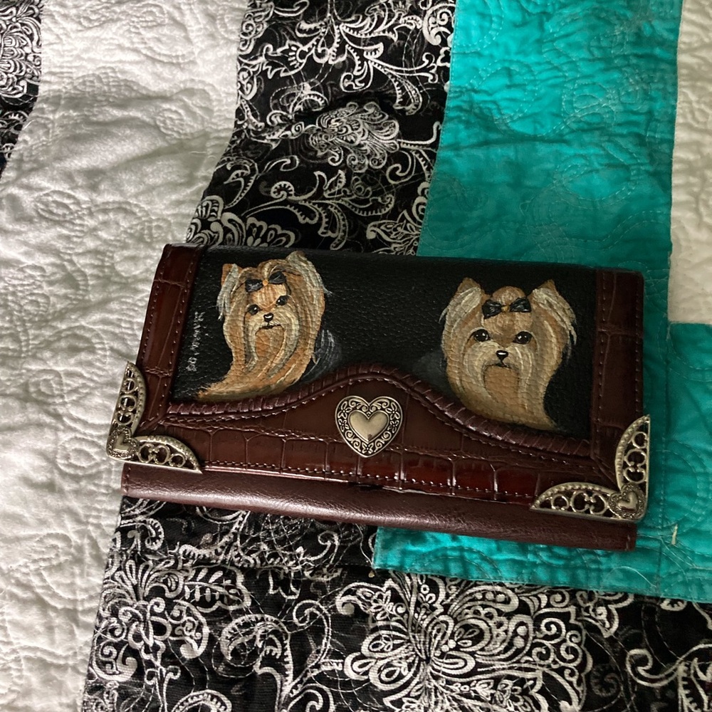 Wallet with Yorkies
